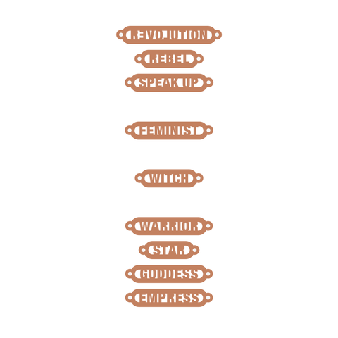 Ellipse Bracelets