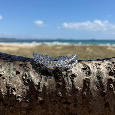 Clear Heart Bracelet — Petite