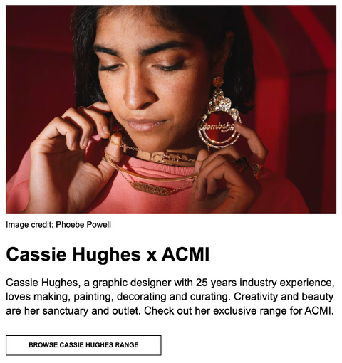 Cassie Hughes x ACMI