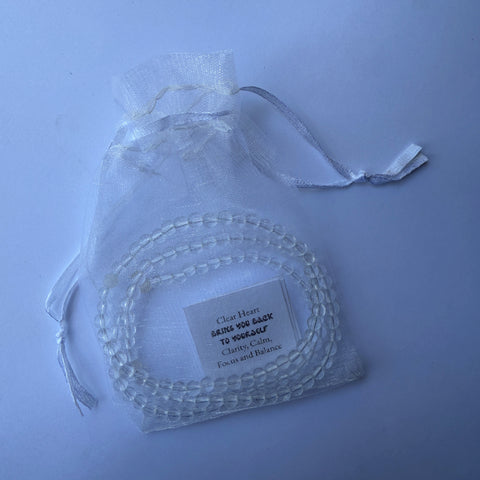 Clear Heart Bracelet — Petite