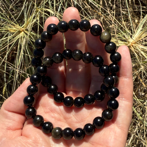 Black Obsidian Bracelet