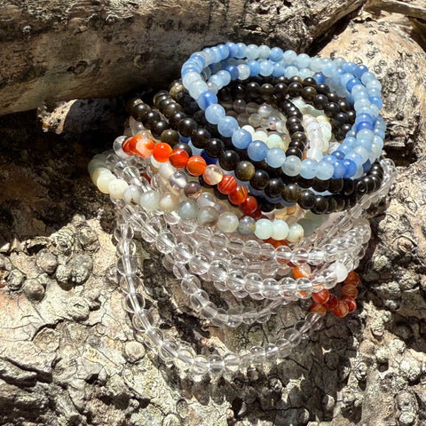 Black Obsidian Bracelet — Petite