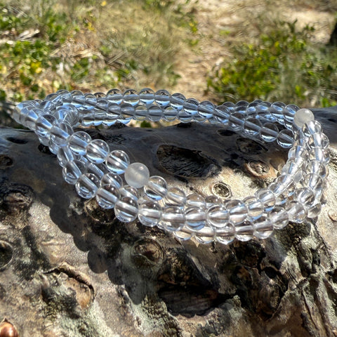 Clear Heart Bracelet — Petite